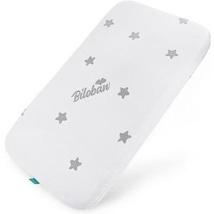 Bassinet Mattress Pad Fit for 35'' x 20.5'' x 0.9'' Airclub, Miclassic and Milliard Bassinet, Waterproof Breathable Soft, Baby Foam with Removable Zippered Cover