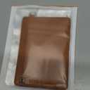 FurArt Slim Minimalist Wallet, Front Pocket Wallets, RFID Blocking, Credit Card Holder for Men (small, Camel Vintage)
