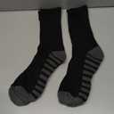 JOYNÉE 8 Pairs Mens Crew Work Cushion Socks Long Athletic Running Socks Workout Breathable Socks 9-12