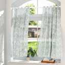 AIZESI Spring Tension Curtain Rod 24 to 46 Inch, White, 1Pcs, Iron, Tension Mounted