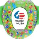 Sesame Street "Framed Friends" Soft Potty Seat and Potty Training Seat - Soft Cushion, Baby Potty Training, Safe, Easy to Clean (13.5 inches x 13.5 inches)