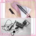 Hair Tools Organizer Bag - Heat Resistant Bag for Hair Tools, Curling Iron Holder, Hairs Accessories Organizer, Pink Travel Pouch