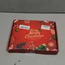 OurWarm 48pcs Wooden Christmas Ornaments Crafts for Kids, Unfinished Wood Slices Ornaments, DIY Crafts Christmas Ornaments Set for Christmas Tree Ornaments