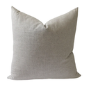 Cotton Pillowcases - Set of 2, Grey Color, Size 17x17