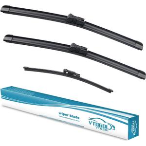 OEM Windshield Wiper Blades Replacement for Land Rover Range Rover Velar 2018 2019 2020 2021 2022 2023 2024 2025, All Weather Original Factory Quality Front & Rear Wipers Set 26"+19"+13" (Pack of 3)