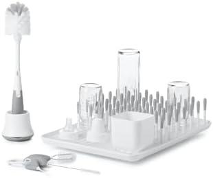 OXO Tot Bottle & Cup Cleaning Set, Gray,No Brush