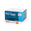 Easy Touch 30 Gauge U-100 Insulin Syringes (30G 1cc 5/16”) with 5/16” Short Needle, 1cc (100 Unit Capacity), Bold Markings for Accurate Dosing, Disposable, Box of 100