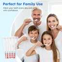 Disposable Toothbrushes with Toothpaste, Light Blue Toothbrush and Toothpaste, Individually Packaged, Suitable for Hotels, Homes, Camping, and Travel (100-PACK)