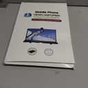 18" Screen Magnifier for Cell Phone, Mobile Phone 3D HD Magnifying Projector Screen Enlarger for Movies, Videos and Gaming, Foldable Phone Stand with Screen Amplifier,Compatible with All Phones