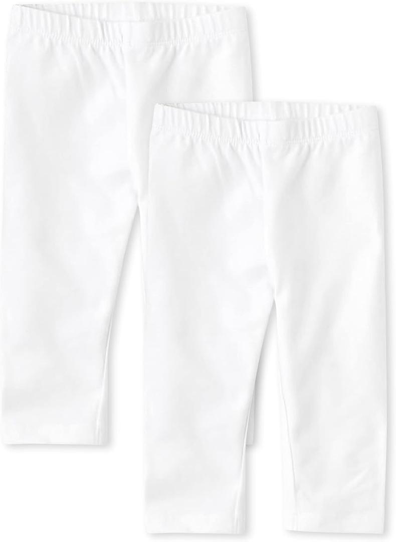 The Children's Place Baby Girls' Capri Leggings 2 Pack