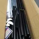 Portable Wardrobe for Hanging Clothes, 67" x 17.7" x 63Covered Portable Wardrobe withWardrobe with Alloy Steel Connectors, Non-Woven Cover, Large Storage Capacity, Suitable for Bedrooms