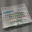 Grabie 42 Capped Glitter Gel Pen Set, 18 Iridescent&24 Essential Color Pens, Smooth Rollerball Tip, Metallic Sparkly Gel Pens for Coloring, Set of 42 Gel Pens Colored