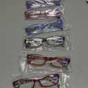 Gaoye 1.75 Reading Glasses for Women, 6 pack Fashion Readers for Women Spring Hinge Eye Glasses, Blue Light Reading Glasses (*C1 Mix Color)