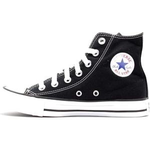 Converse Unisex-Adult Chuck Taylor All Star Canvas High Top (9, Black)