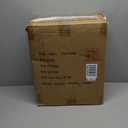 Amllas 8 Pack Shoe Boxes Black Plastic Stackable, Large Shoe Storage Organizer,Drop Side Front Shoe Containers for Entryway,Sneaker Storage Fit Up to US Size 13 for Men/Women(13’’x 10.6”x 8.3”)