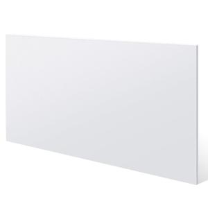 Sasylvia HDPE Sheet 1/2 Thick, HDPE Plastic Sheet Flexible High Density Polyethylene Board Solid Plastic Block for DIY Projects for Machining Home (1 Pcs,White,24'' X 48'')