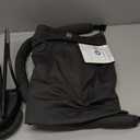 HKAI Baby Bouncer, Portable Baby Bouncer Seat for Babies 0-18 Months, 100% Cotton Fabrics, 3 Modes of use with Rocker and Stationary Options, Infant Rocker Chair with Hanging Toys-Dark Grey