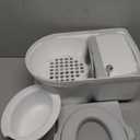 Real Feel 2-in-1 Potty with Wipes Storage, Flushing Sounds & Disposable Liners - Realistic Toilet - Easy to Clean & Assemble - Jool Baby (Gray)