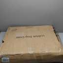 Steel Tube Heavy Anti-Bite Large Dog Crate with Mat Base, 48" L x 28" H Dog Crates for Medium Large Dogs, Big Dog Cage, Dog Kennel, Puppy Dog Playpen with Top, Pet Cage, Indoor, Black3