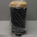 Peohud 1.3 Gallon Step Trash Can with Soft Close Lid, Bathroom Garbage Can with Removable Liner Bucket and Handle for Kitchen, Bedroom, Craft Room, Office, RV, Black