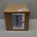 Aspen Creative 56052 Empire Uno Lamp Shade in Black with Gold Inside Washi Paper, 5" Top x 9" Bottom x 7" Slant Height, Slip UNO 33mm