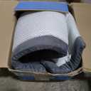 Huloo Sleep Baby Play Mat for Floor,1.3" Thick Memory foam Tummy Time Mat,Soft Coral Velvet Nursery Rug,Extra Large Non Slip Crawling Mats for Toddlers,Infants,kids,Yoga Mats & Tatami Style for Living Room (50X50,  Dark Gray)