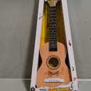 23" Acoustic Guitar, Kids 6 String Toy Guitar - Realistic Steel Strings - Beginner Practice First Musical Instrument for Children, Toddlers (Natural), Miniature