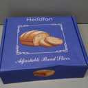 Bamboo Bread Slicer For Homemade Bread - Built-In Knife Slot, Crumb Catcher & Storage Compartment - Adjustable Extra Wide & High For Sourdough - Long 12 Knife Blade Included