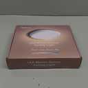 Rechargeable Shower Light for Inside Shower, 12000mAh Motion Sensor Wireless Ceiling Light with Remote No Wiring, Battery Operated Closet Lights Cordless LED Overhead Lighting for Pantry Bathroom (White)