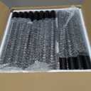 IBUYKE 5 Tier Corner Shelf Stand,Industrial Corner Display Rack,Corner Bookshelf for Living Room, Bedroom, Kitchen, Home Office, Brown WBC010H