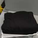 BYSURE 6 Pieces Non-Slip Super Soft Bed Sheet Set(King, Black), Wrinkle-Free and T-Shirt-Like Spandex Blend Sheets with 18-inch Deep Pocket, 4-Way Soft Stretch Bed Sheets
