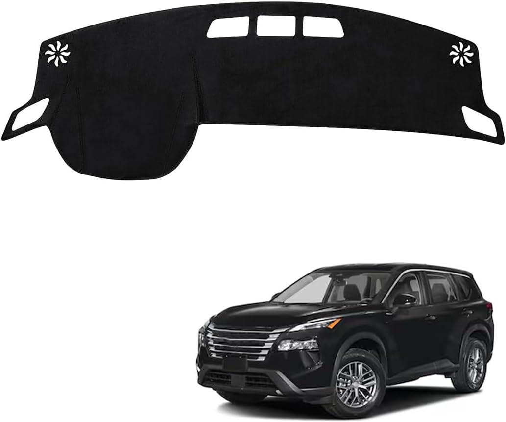 Dash Cover for Nissan Rogue 2025 2024 2023 2022 2021 Dashboard Cover Mat, Sunshade Non-Slip Center Console Sunshield Protector Mat Pad