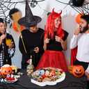 13.7'' Halloween Skull Fillable Charcuterie Tray for Halloween Container Treat Mache Cutout Candy for Halloween Party Favor Cookies Goodie Candy Cupcake Box Party Supplies