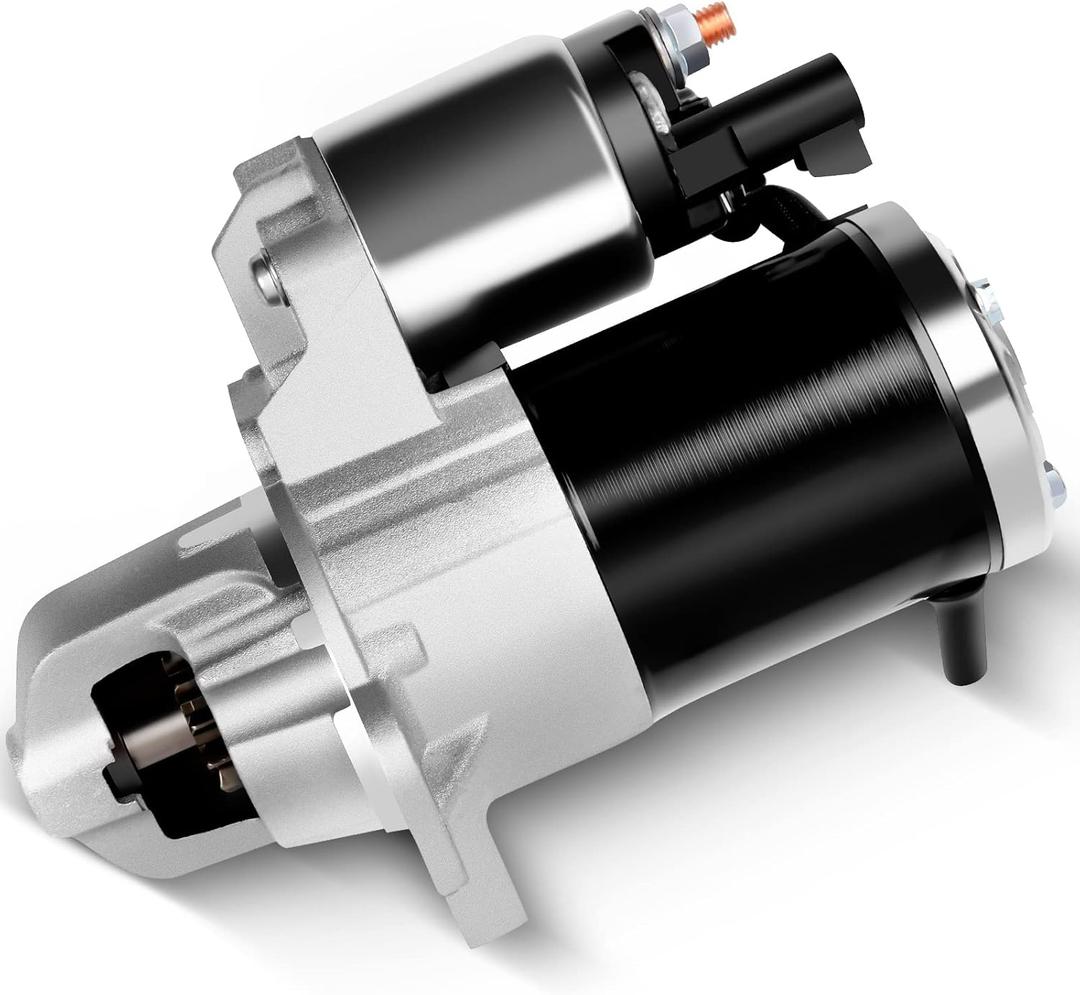 New Starter Replacement for Cadillac for SRX 3.6L 2006-2009 for Cadillac for STS 3.6L 2006 2008-2011 for Cadillac for CTS 3.0L 2010-2012, 12610857 M0T35875, 1.4kW/12 Volt Starter
