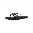 ZeroXposur Women's Black Strappy Flip Flop Sandals 6