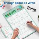 SUNEE 2026-2027 Wall Calendar Large 22.75"x15.5", 21 Month July Calendar (Ends March 2028), Vertical Extra Large, Cute