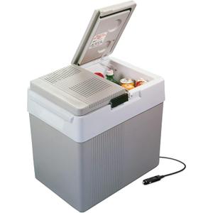 Koolatron 12V Iceless Cooler & Warmer  Portable 33 qt Electric Cooler/Nevera Porttil Elctrica for Car Truck Camper Boat Hard Sided Mini Fridge for Camping Picnic Travel Lunch Food Drinks Office