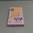 SmartLifeco Eco-Friendly Dental Floss Picks (100ct) - Flossers Made With Straw Wheat Blend, Strong Anti-Shred Thread For Tight Gaps, Tooth Pick Stick For Adults, Soft on Gum & Teeth, Vegan, Unflavored