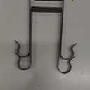 Christmas Stocking Holders for Mantle, Stocking Holders for Mantle Set 4, Fireplace Stocking Hangers for Mantel, Metal Hooks Garland Hanger for Christmas Party Home Decoration-Nickel Color