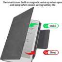 Magnetic Case for 7.3" Remarkable Paper Pro Move Tablet 2025 | Slim Lightweight PU Leather | Book Folio Cover | with Pen Clasp | Smart Auto Sleep/Wake | (Grey)