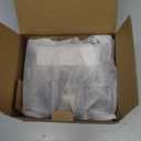 Amerdeco 6 Pack Matte Black Privacy Door Handles, Heavy Duty Interior Bedroom Door Lever, Door Handles Interior for Bathroom