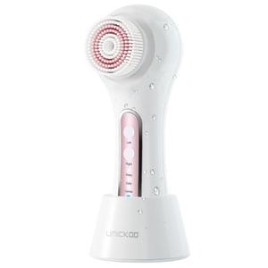 UMICKOO Face Scrubber Exfoliator,Facial Cleansing Brush Rechargeable IPX7 Waterproof with 5 Brush Heads,Electric Face Spin Brush for Exfoliating, Massaging and Deep Cleansing