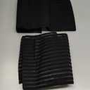 Geiserailie 2 Pcs Chest Compression Wrap Breast Support Band Sports Support Strap Bandage Adjustable Chest Binder for Large Breasted Women Prevent Breast Bounce for Sports Running (Black,Small)