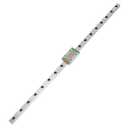 Miniature Linear Guide Rails, 1pc MGN12H Miniature Linear Rail Guide 450mm Length 12mm Width + Sliding Block