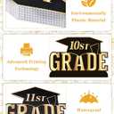 13 Pcs K-12 Graduation Photo Yard Sign Set, Class of 2026 Graduate Picture Display with Stakes, Kindergarten to 12th Grade Photo Lawn Sign for Outdoor Grad Party Decorations