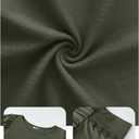 DOROSE Womens Tops Puff Sleeve Blouses Dressy Casual Work T Shirts (Green, S)