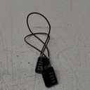 SEPOX® Versatile Twins Resettable 4-Digit Combination Padlock with Extrem Long Cable – Personalized Password, Durable Vinyl Steel Cable, Multipurpose Lock for Suitcase, Gym – Black 32cm Cable