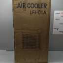 Uthfy Swamp Cooler, 2500 CFM Evaporative Air Cooler with 8.0 Gal Water Tank, 120° Oscillation, 3 Modes, 12 H Timer, Remote, 4 Ice Packs, Portable Air Conditioner for Indoor（36 Inch）