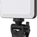 Rechargeable Selfie Ring Light with Adjustable Brightness, for Selfies, Live Streaming & Video Conferencing Phone Light Clip