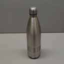 Milton Insulated Water Bottle 1 Liter, Stainless Steel Double Walled Vacuum for 24 Hours Hot and Cold with Cover, Leakproof, BPA Free, Thermosteel Duo-DLX 1000 (34 oz) Silver